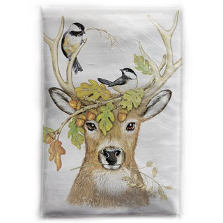 Acorn Deer Bagged Towel
