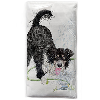 Garden Dog Towels