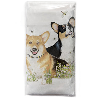 Garden Dog Towels