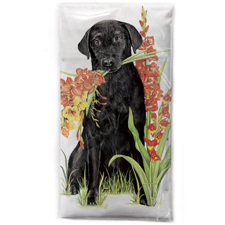 Garden Dog Towels