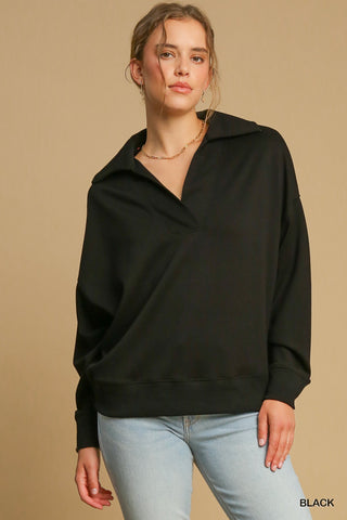 Neoknit V-neck Sweatshirt