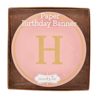Paper Birthday Banner