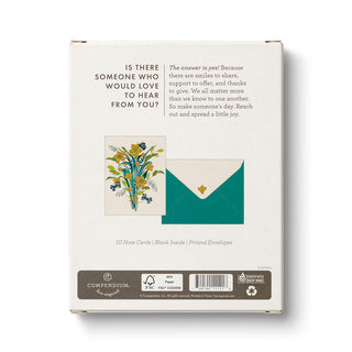 Boxed Cards- Citrus Bouquet 10CT