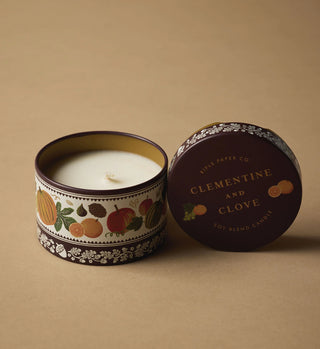 Clementine & Clove 3 oz. Tin Candle
