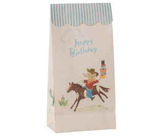 Maileg Goodie Bag- Happy Birthday- Cowboy