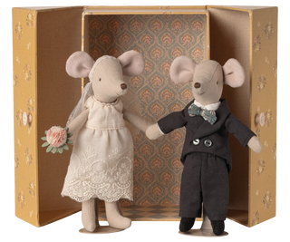 Maileg Wedding Mice Couple Box- Mum and Dad