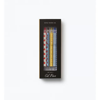Schoolhouse Gel Pen Set of 4
