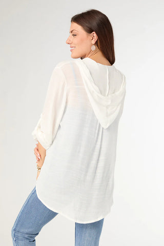 Shari Lightweight Hooded Top