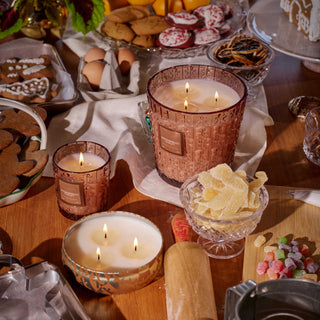 Gingerbread Chalet 3W Hearth Candle