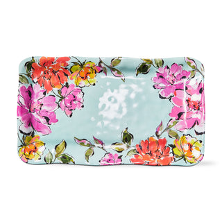 In Bloom Melamine Rectangular Platter