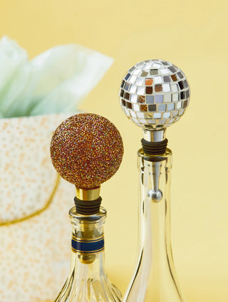 Disco Ball Bottle Stopper