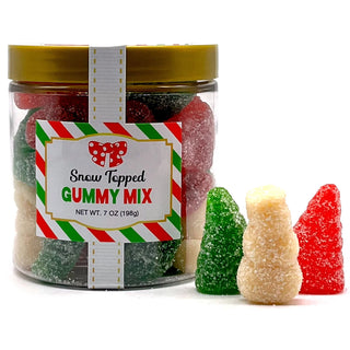 Sanded Gummy Trees & Snowmen