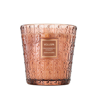 Gingerbread Chalet 3W Hearth Candle