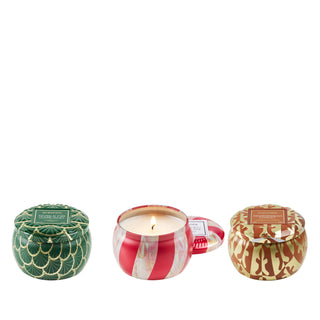 Voluspa Holiday Mini Tin Trio