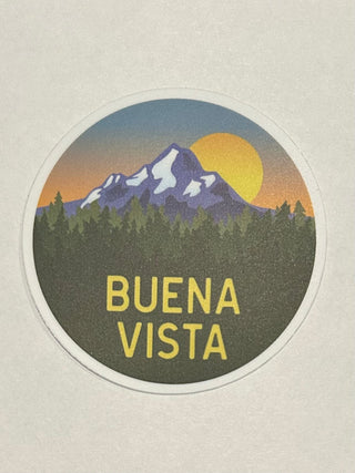 Mountain Happy Place Sticker