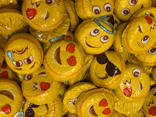Mini Foiled Emoji Faces