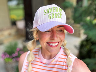 Saved By Grace Baseball Hat