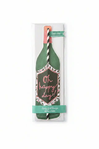 Oh Happy Day Bottle Straw