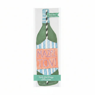 Mazel Tov Bottle Straw