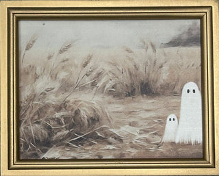Ghostie Framed Wall Decor