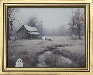 Ghostie Framed Wall Decor
