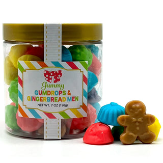 Candy Sugar Stacks - Gumdrops & Gingerbread Men
