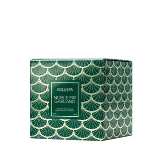 Voluspa Noble Fir Garland 12 oz Luxe Classic Candle