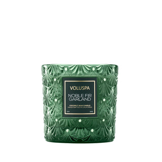Voluspa Noble Fir Garland 12 oz Luxe Classic Candle