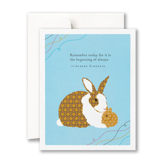 Remember Today Baby Card