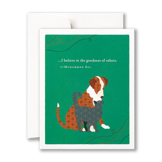 I Believe In Thank You Card