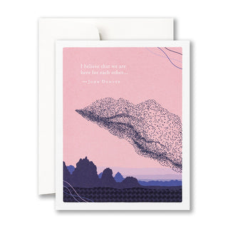 I Believe That Thank You Card