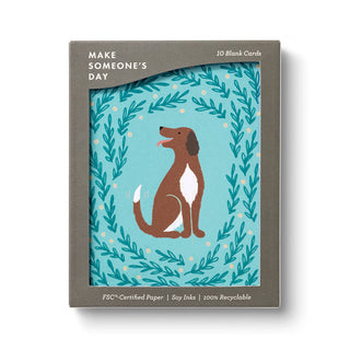 Boxed Cards- Playful Pup