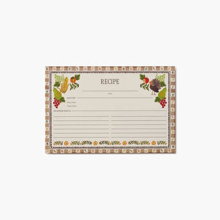 Harvest Recipe Cards - Pack of 12