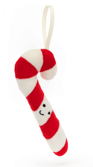 Festive Folly Candy Cane Ornament 2023