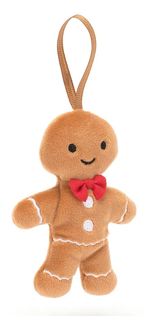 Festive Folly Gingerbread Fred Ornament 2023