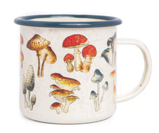 Mushroom Enamel Mug