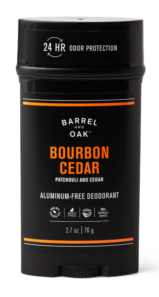 24 Hour Deodorant Bourbon Cedar
