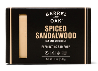 Exfoliating Scrub Spiced Sandalwood Bar Soap