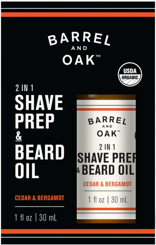 2 In 1 Shave Prep & Beard Oil