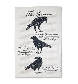 Raven Tea Towel