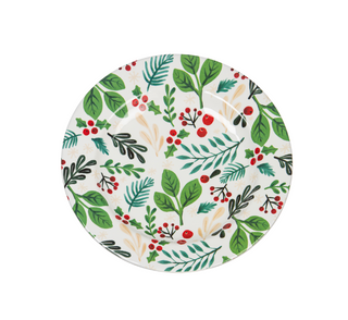 Holiday Greenhouse Melamine Dinner Plate