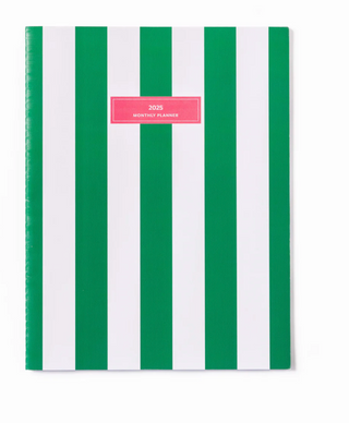 Monthly Planner Cabana Green