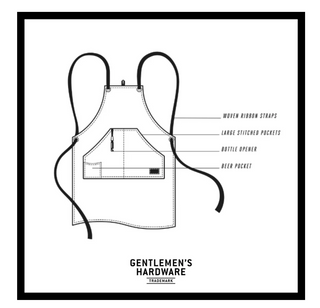 BBQ Utility Apron & Bottle Opener