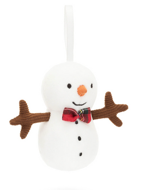 Festive Folly Snowman Ornament