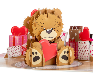 Love Bear Pop Up Card