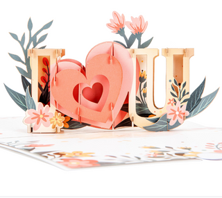 I Love You Pop Up Card