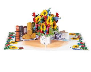 Sunflowers Pop Up Card
