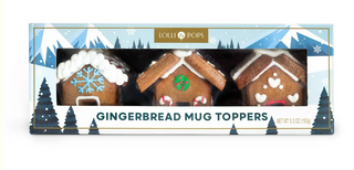 Gingerbread Mug Toppers