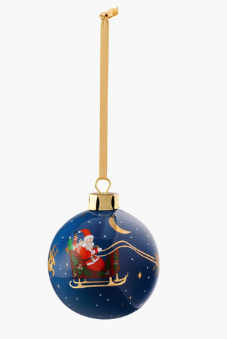 Christmas Delivery Porcelain Ornament