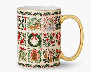 Christmastide Porcelain Mug